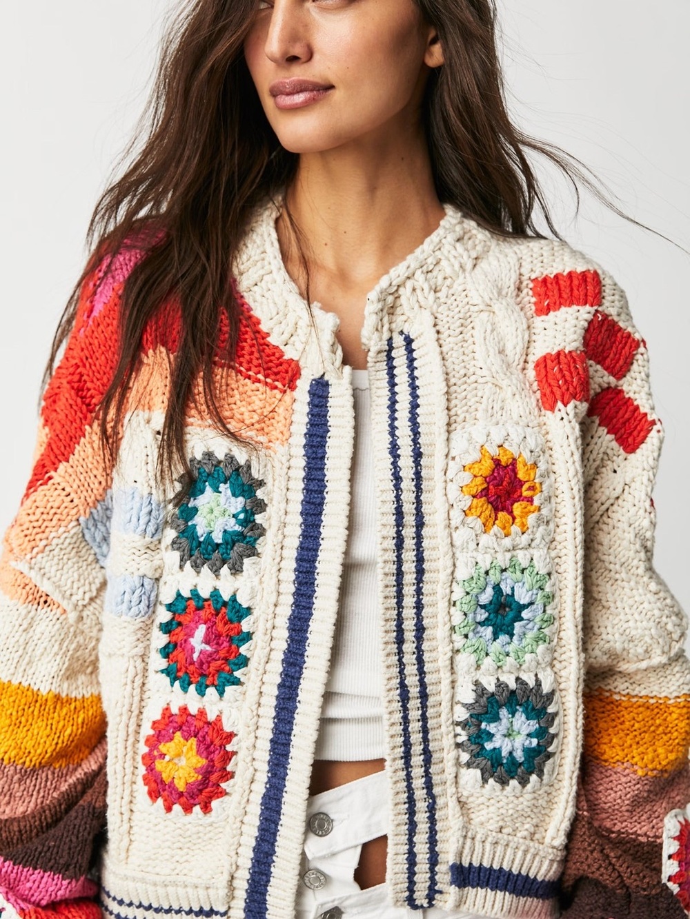 Free People Clear Skies Cardigan - Picture 4 of 8
